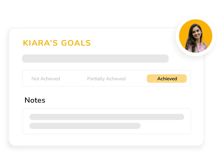 Monitor Employee Goals