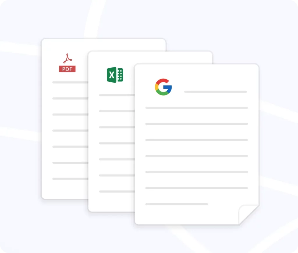 Easy to Attach Word or PDF Docs